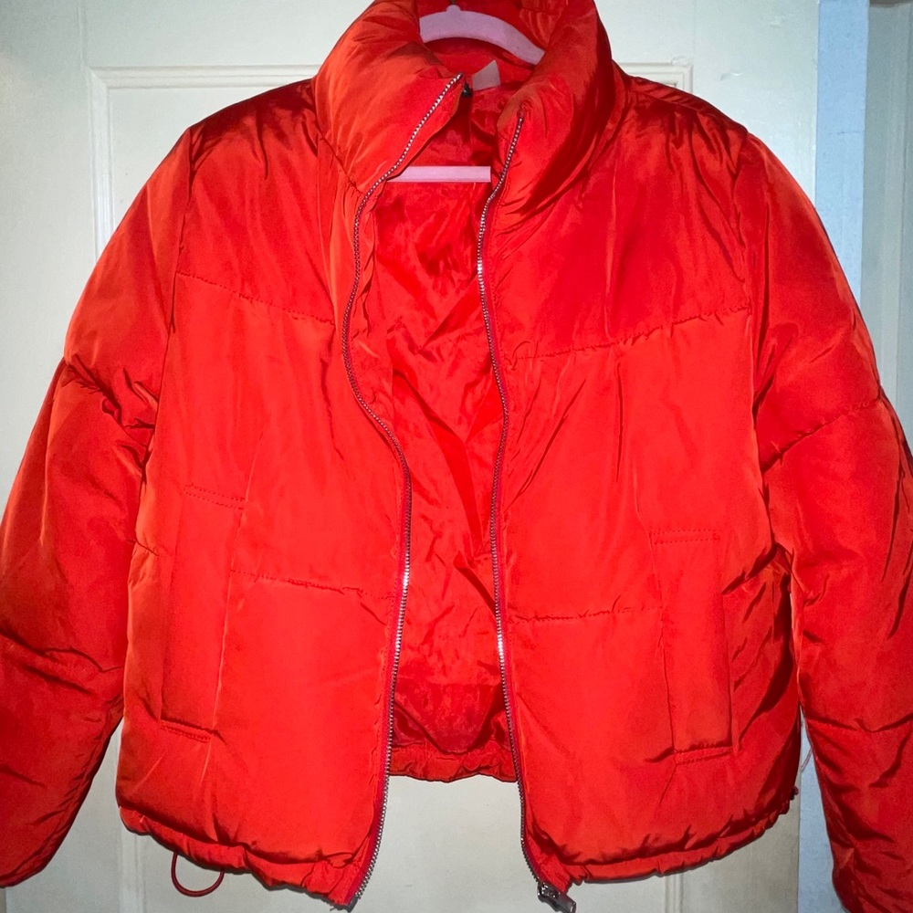 Red Puffer Jacket
